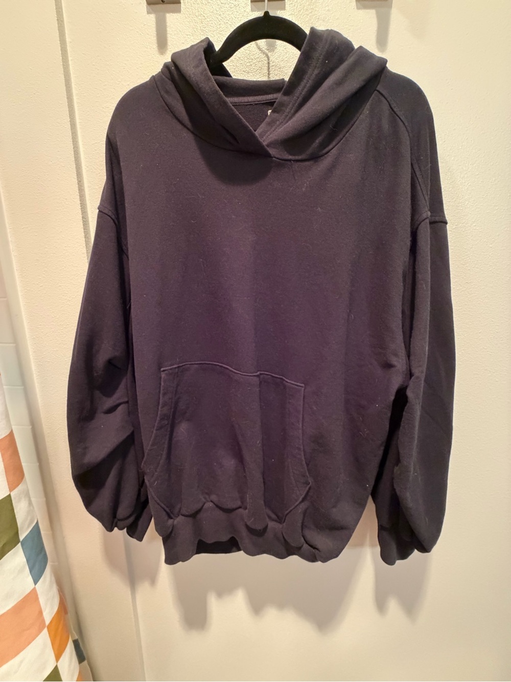 aerie Men's Dark Navy Pullover Hoodie Sweatshirt